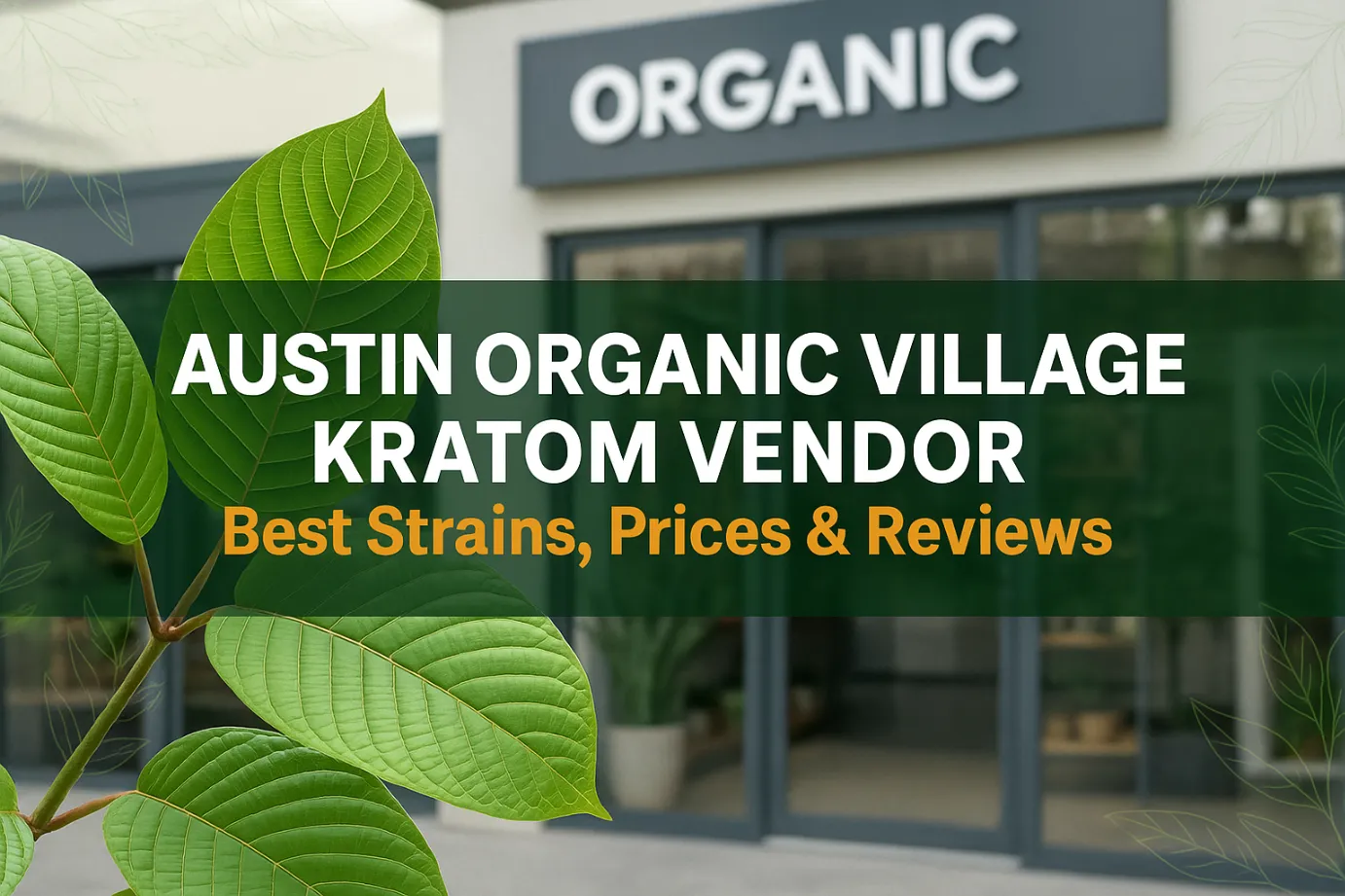 Austin Organic Village Kratom Vendor Best Strains, Prices & Reviews