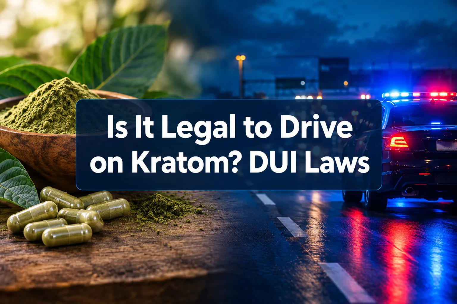 Driving on Kratom – Hero Image