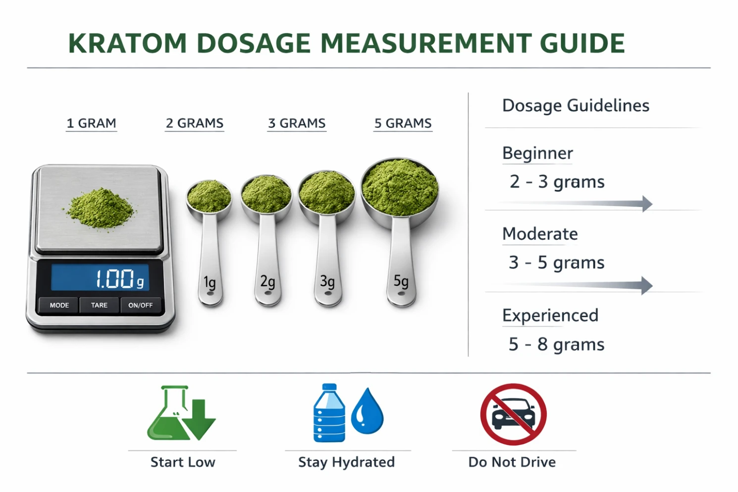 White Bali Kratom Dosage