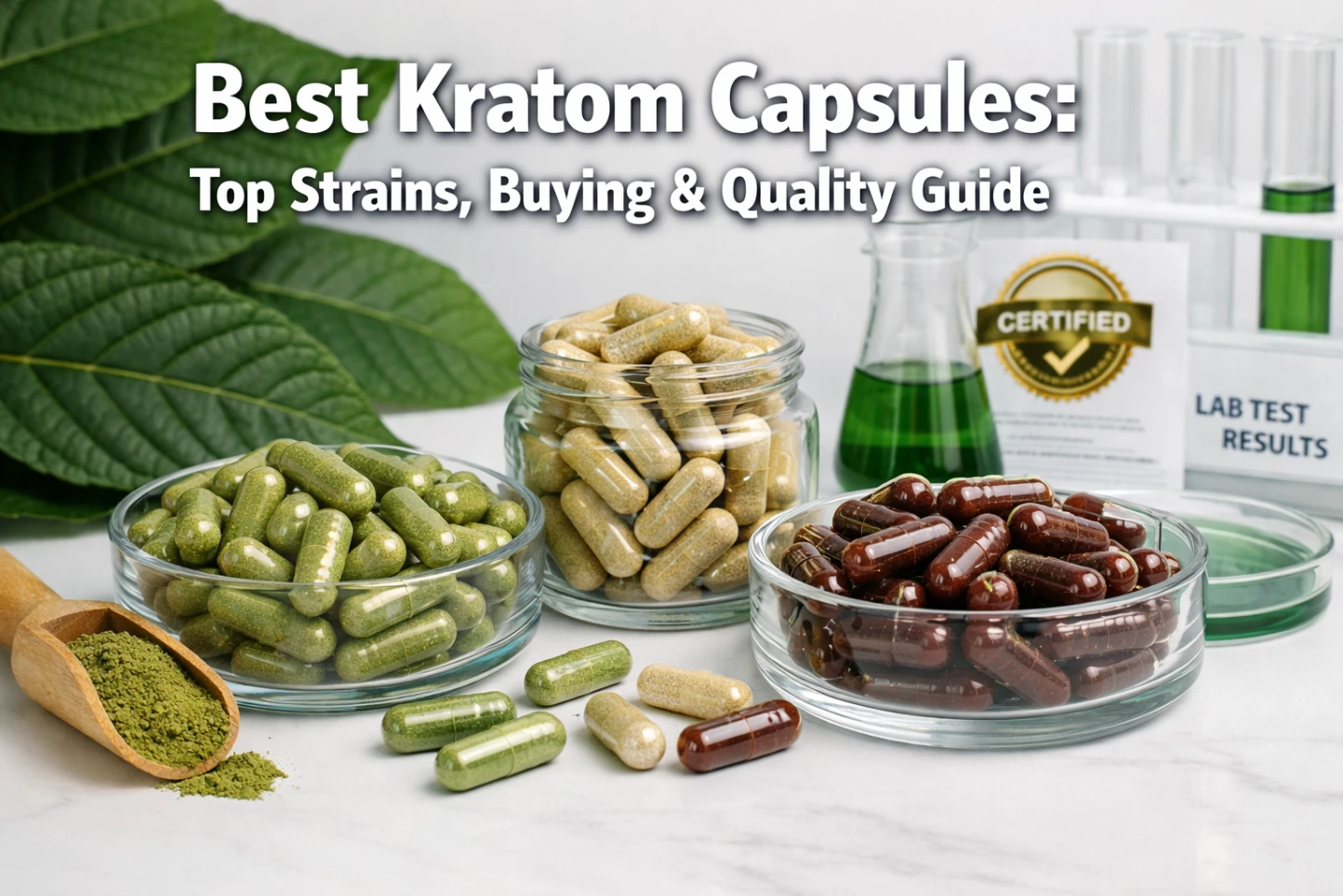 Best Kratom Capsules Top Strains, Buying & Quality Guide