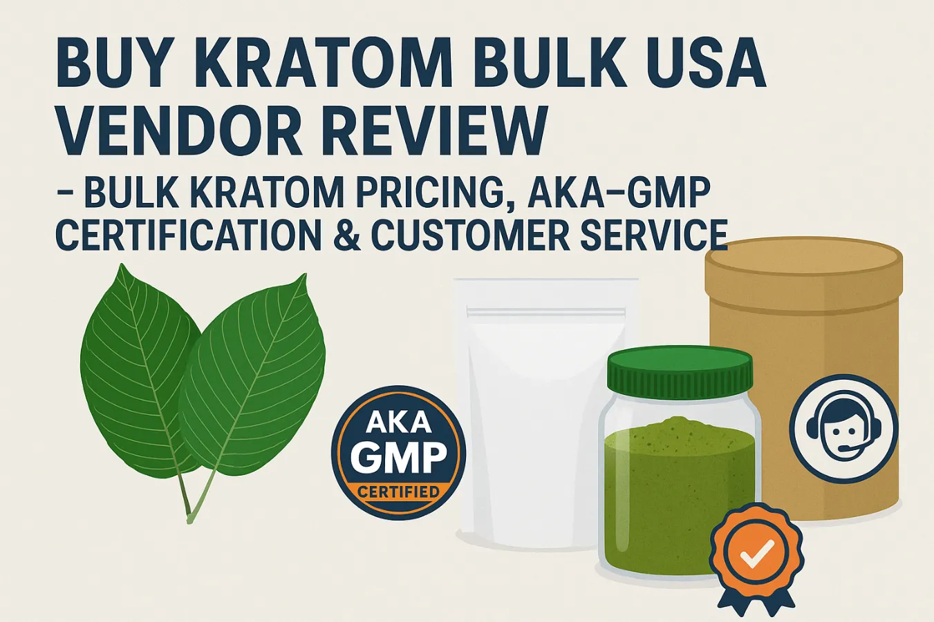 Buy Kratom Bulk USA Vendor Review – Bulk Kratom Pricing, AKA-GMP Certification & Customer Service