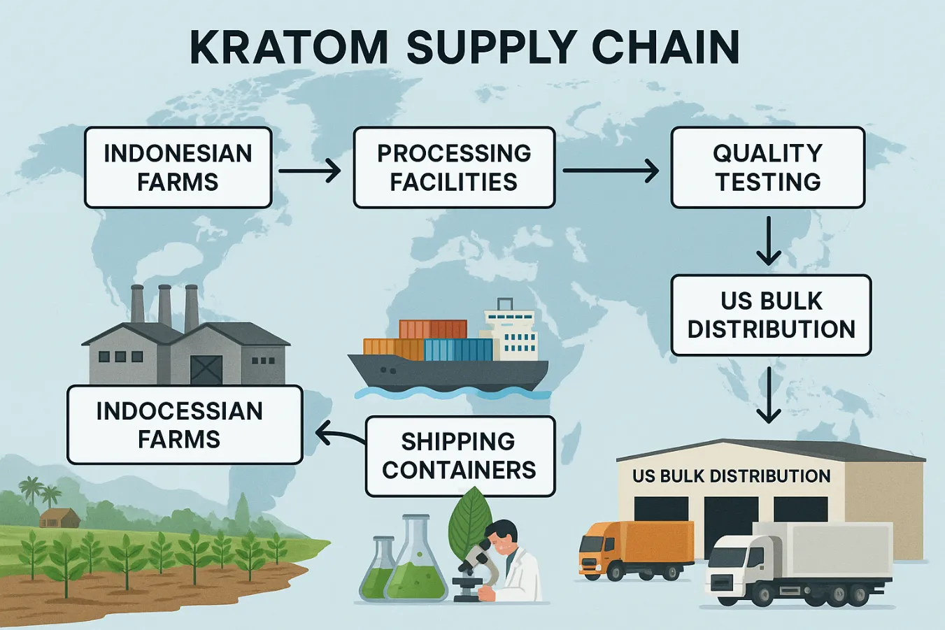 Buy Kratom Bulk USA Vendor Review – Bulk Kratom Pricing, AKA-GMP Certification & Customer Service