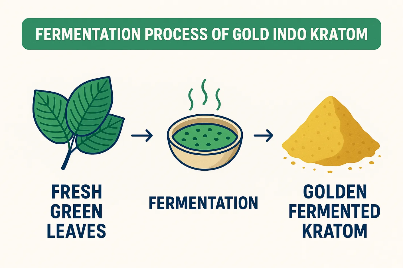Gold Indo Kratom Capsules fragmentation process