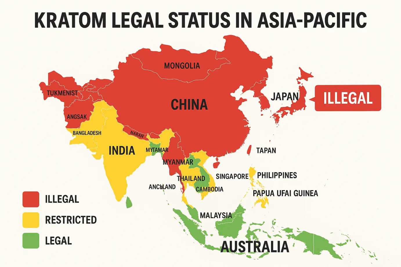 Is Kratom Legal in Japan Import, Possession & Use Laws Explained4