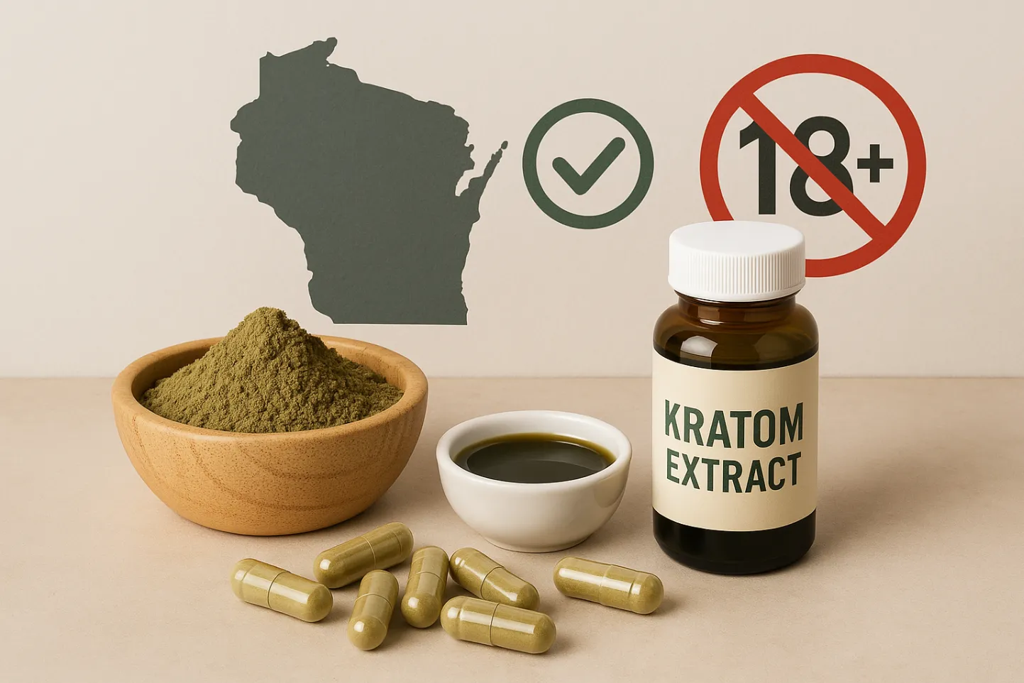 Kratom Legal in Wisconsin State Laws, Bans & Penalties
