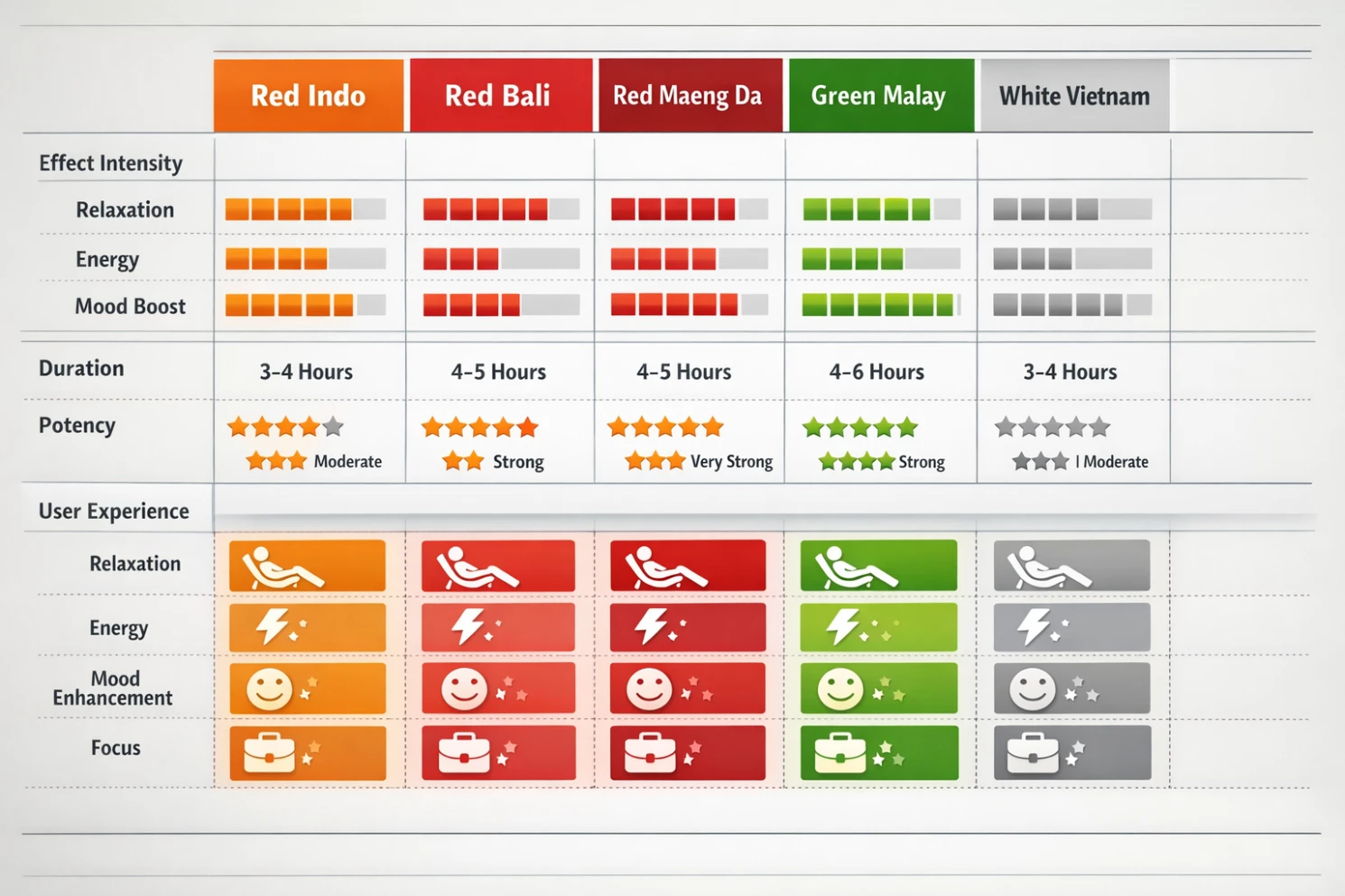 Red Indo Kratom Strains Effects