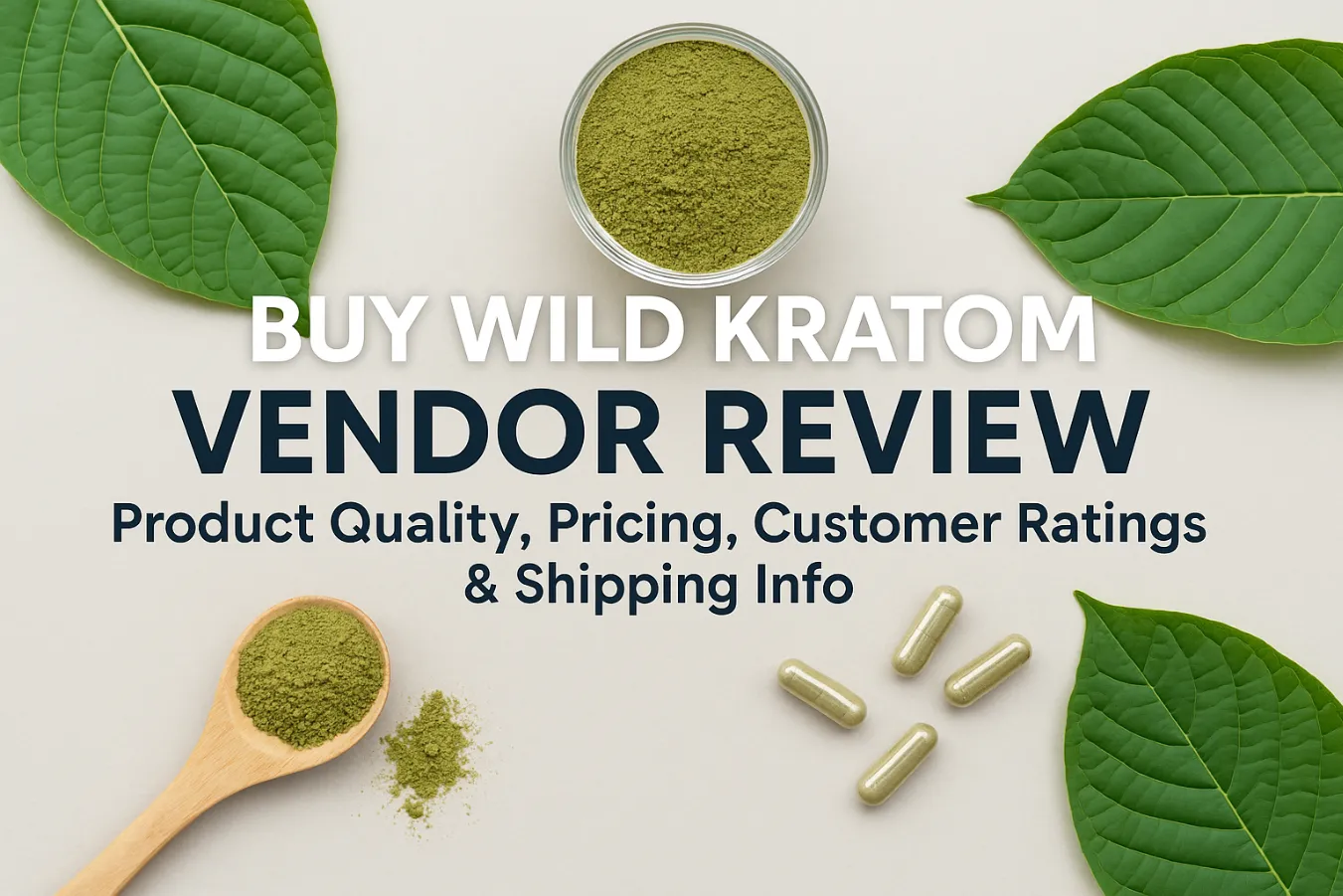 Buy Wild Kratom Vendor Review – Product Quality, Pricing, Customer Ratings & Shipping Info