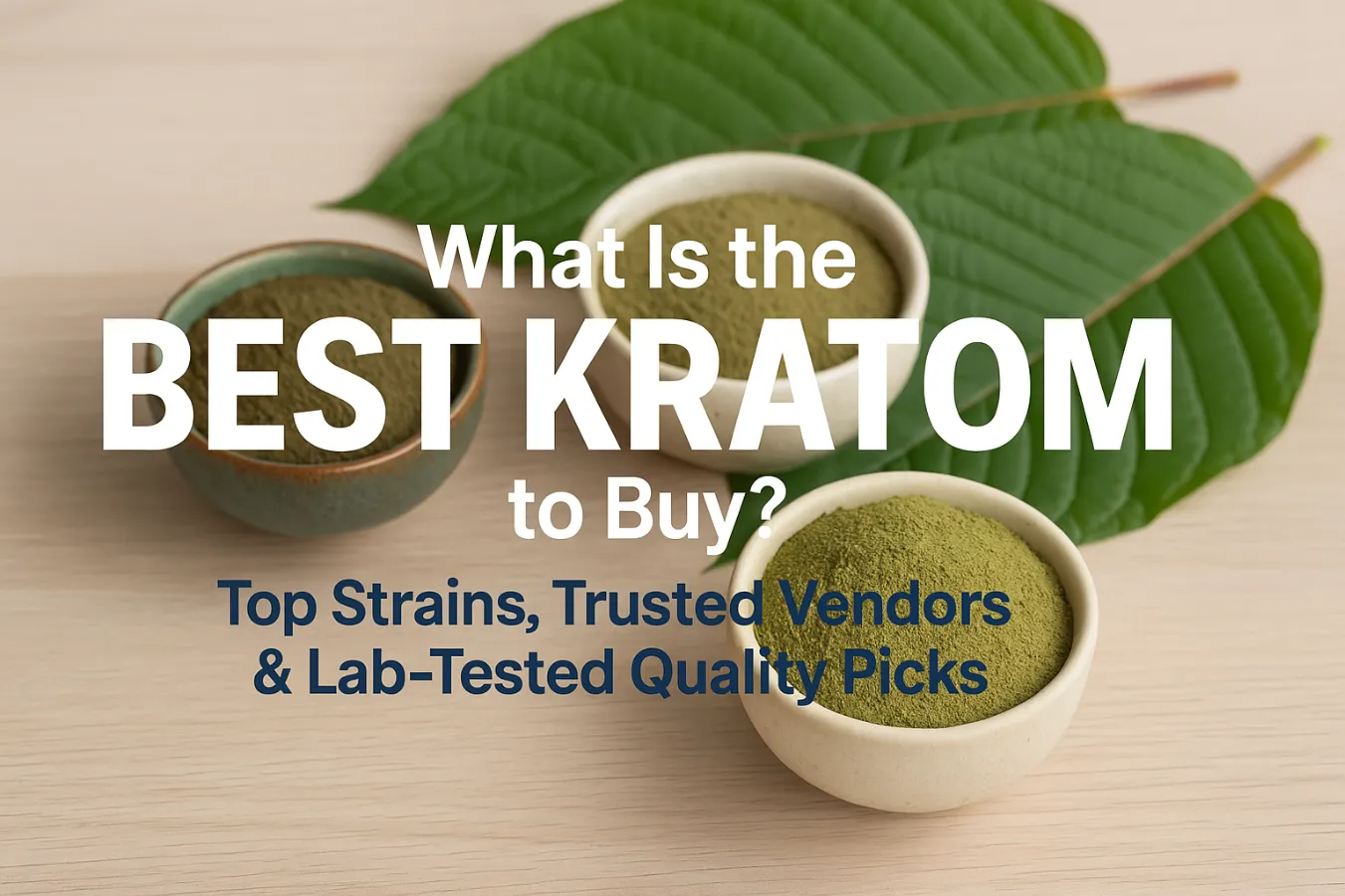 What Is the Best Kratom to Buy?