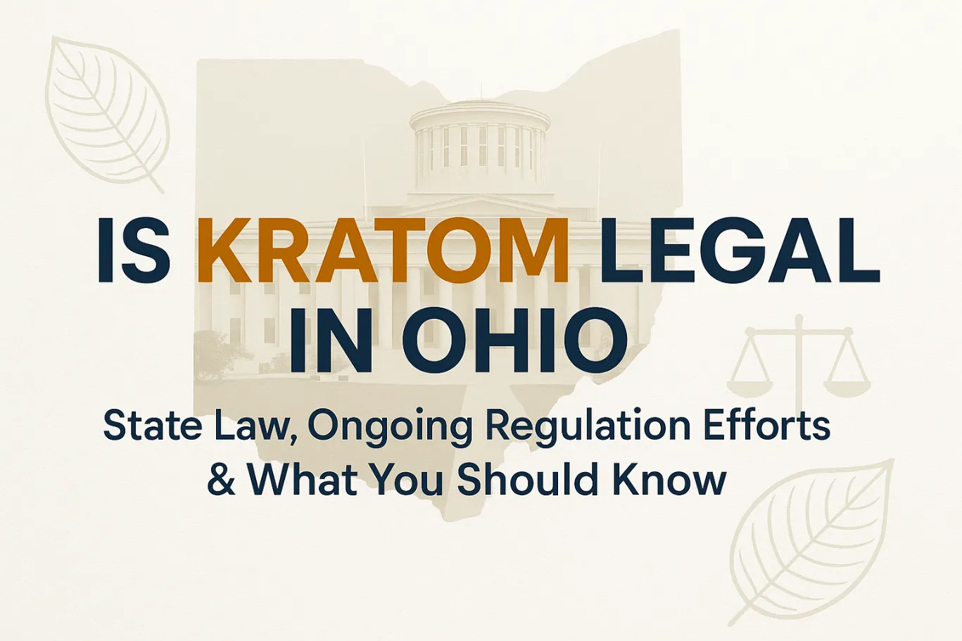 Is Kratom Legal in Ohio