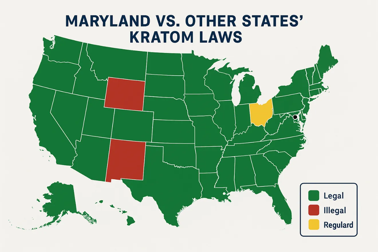 Is Kratom Legal in Maryland