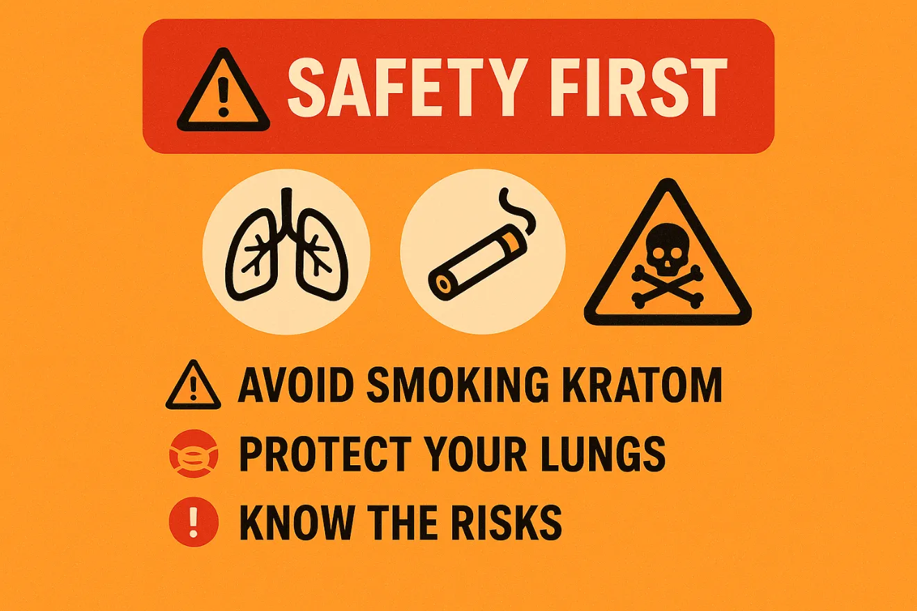 How to Smoke Kratom Safely