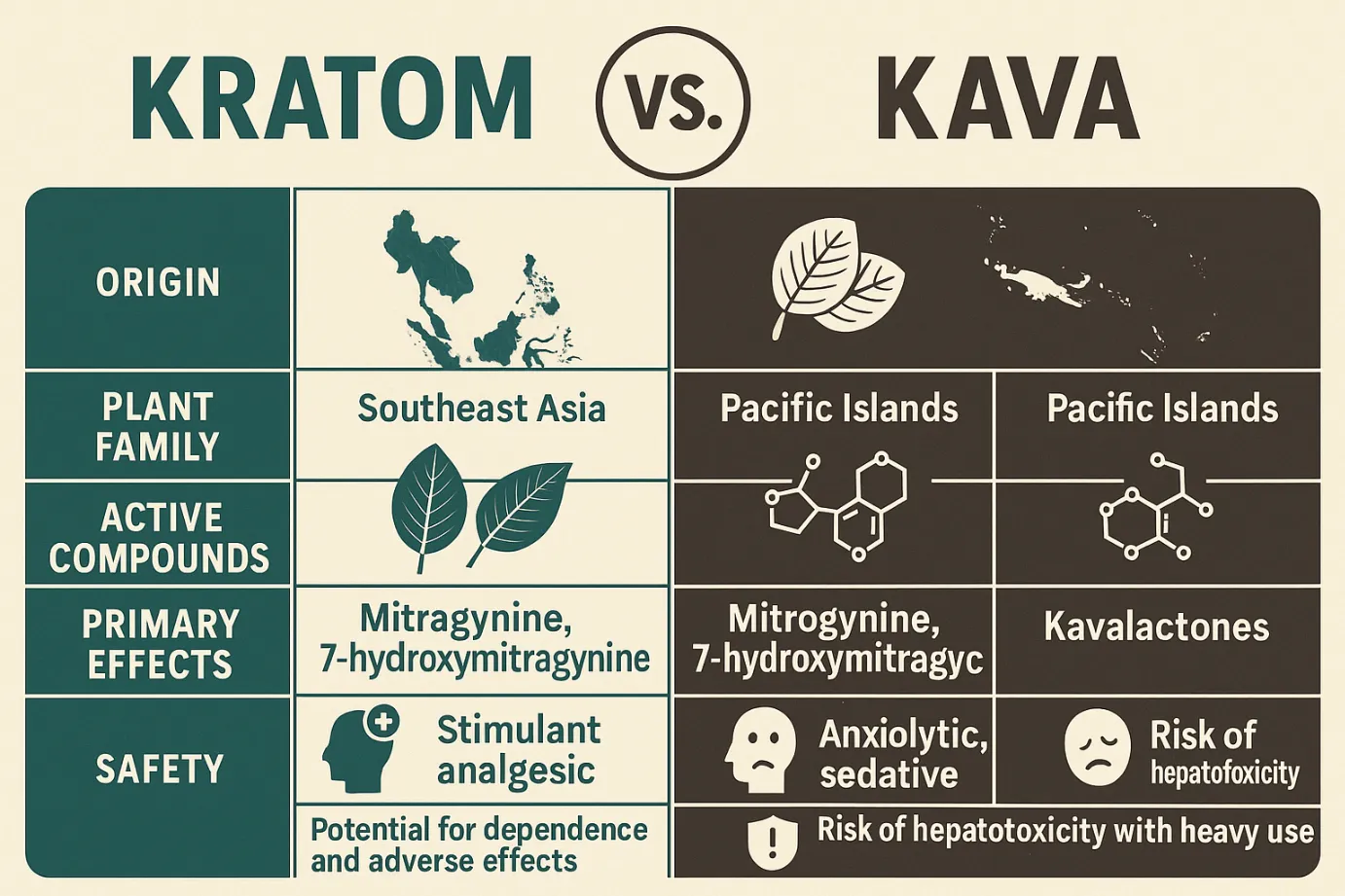 What Is Kratom and Kava Effects, Benefits, Differences & Safety2