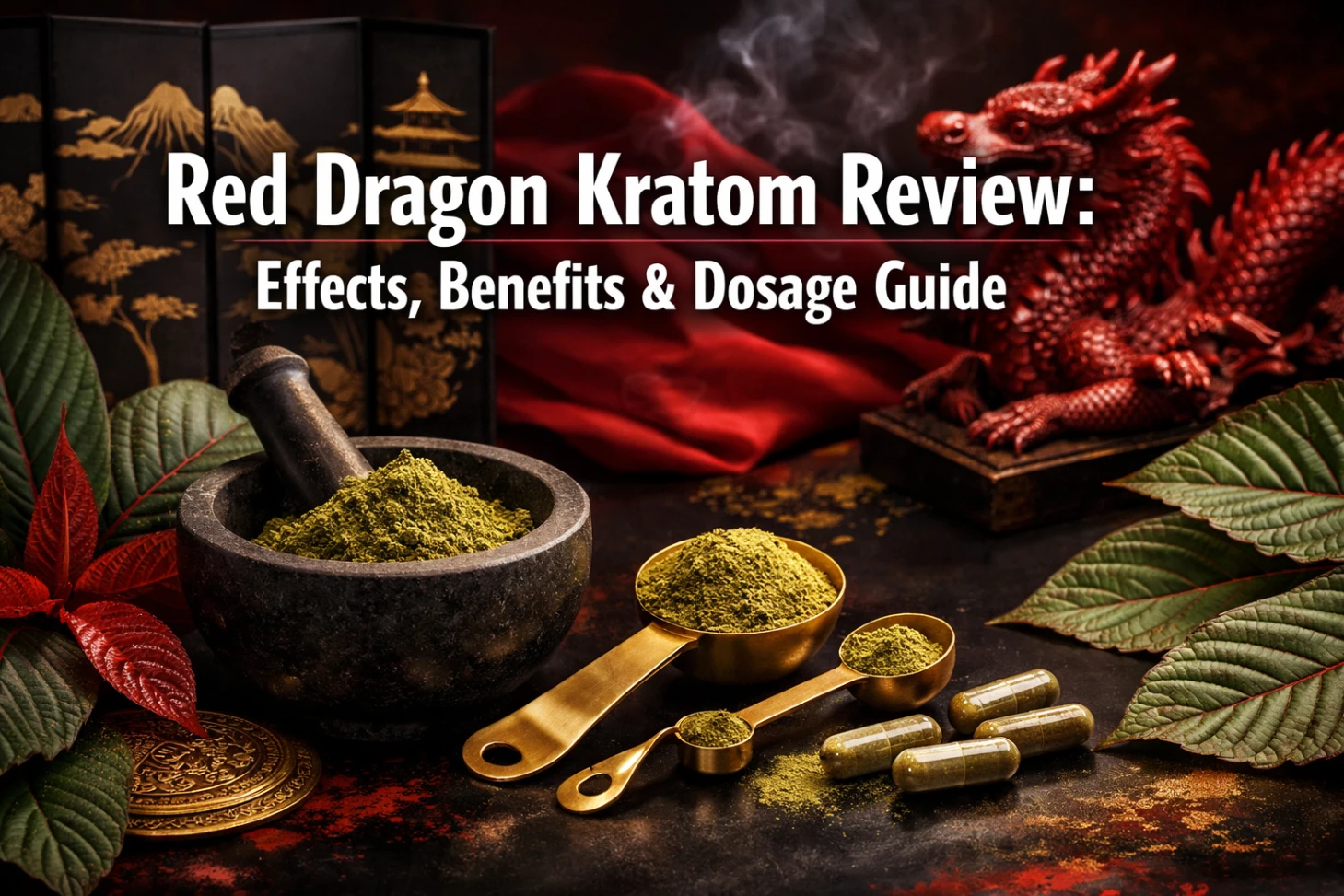 Red Dragon Kratom Review Effects, Benefits , Uses & Dosage