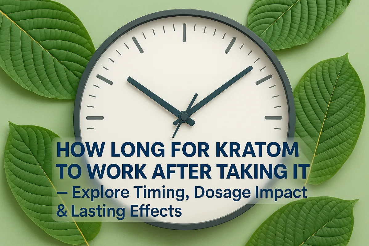How Long for Kratom to Work After Taking It