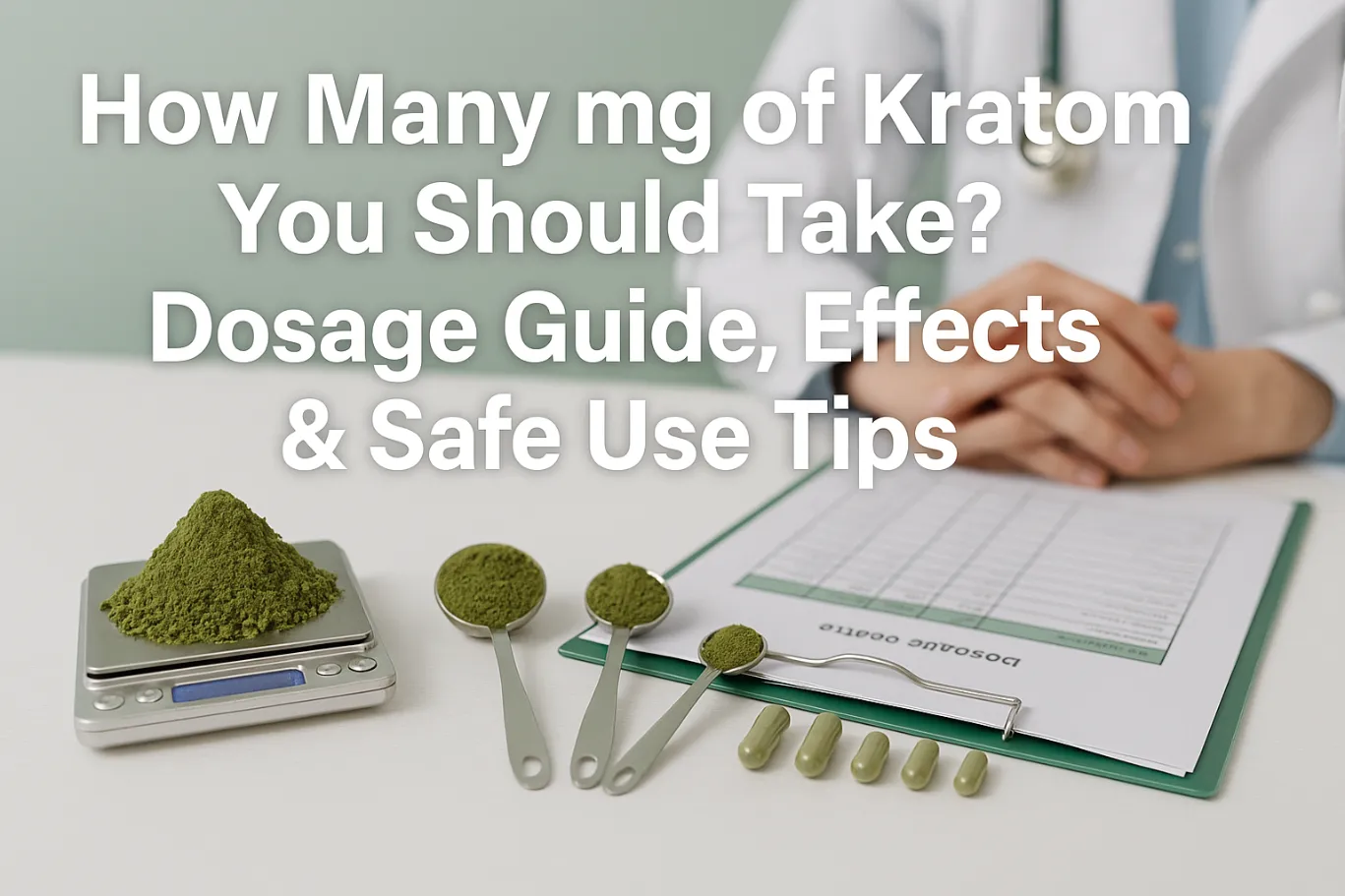 How Many mg of Kratom You Should Take?