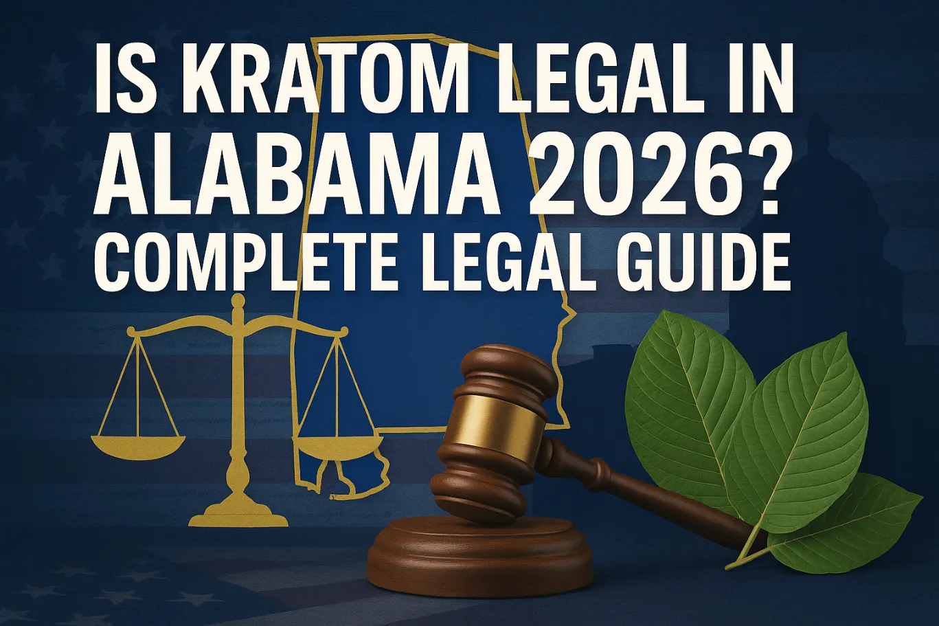 Is Kratom Legal in Alabama 2026?