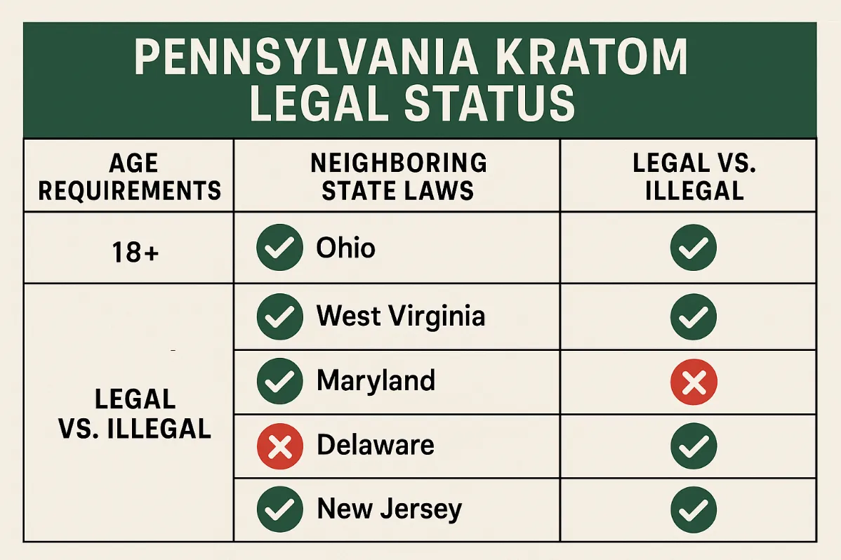 Is Kratom Legal in Pennsylvania?