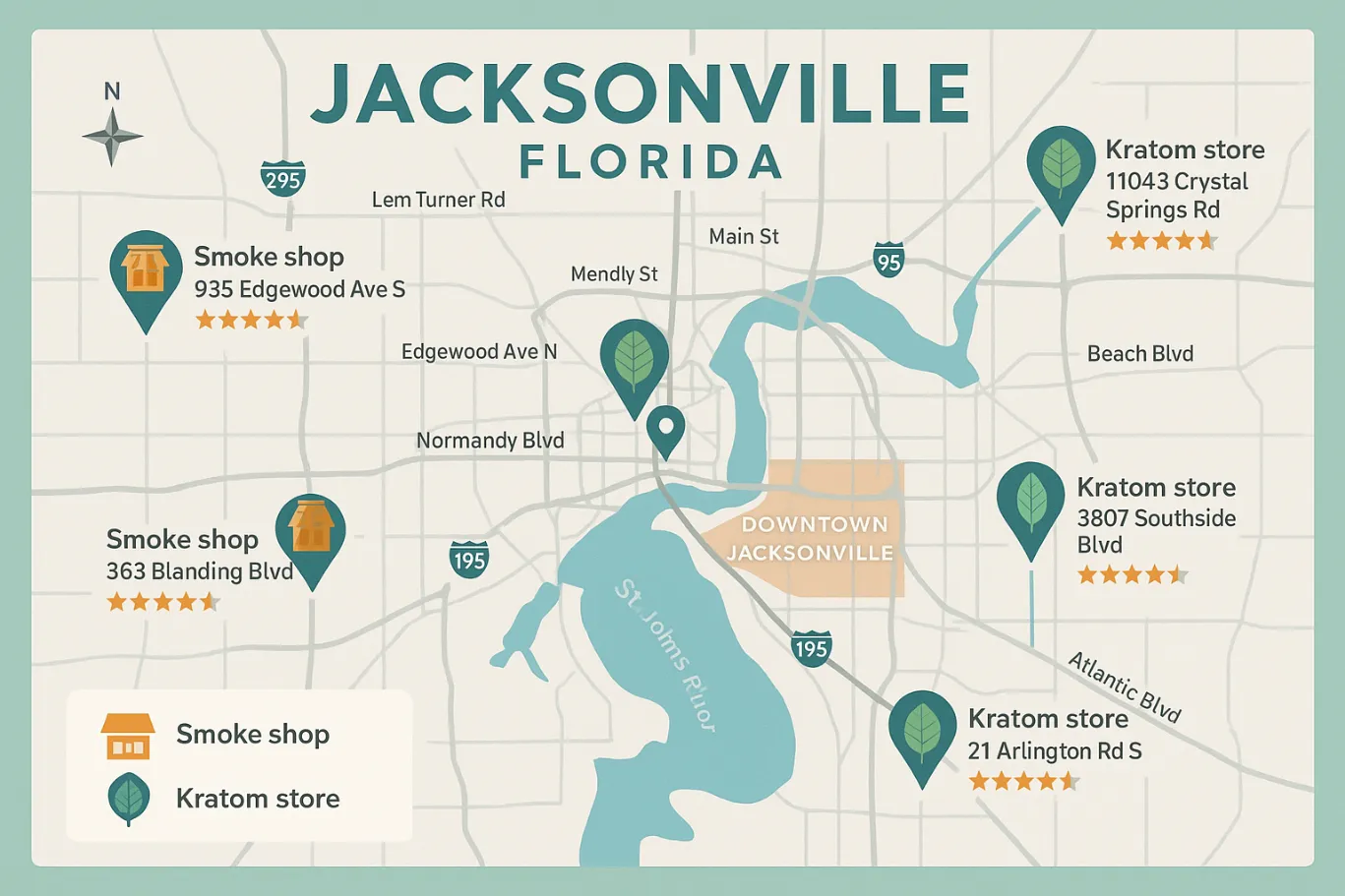Where to Buy Kratom in Jacksonville FL