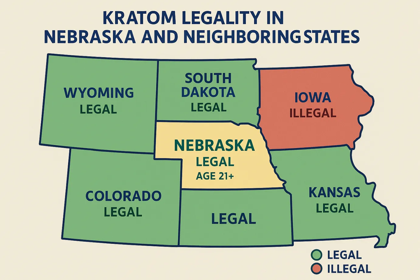Is Kratom Legal in Nebraska