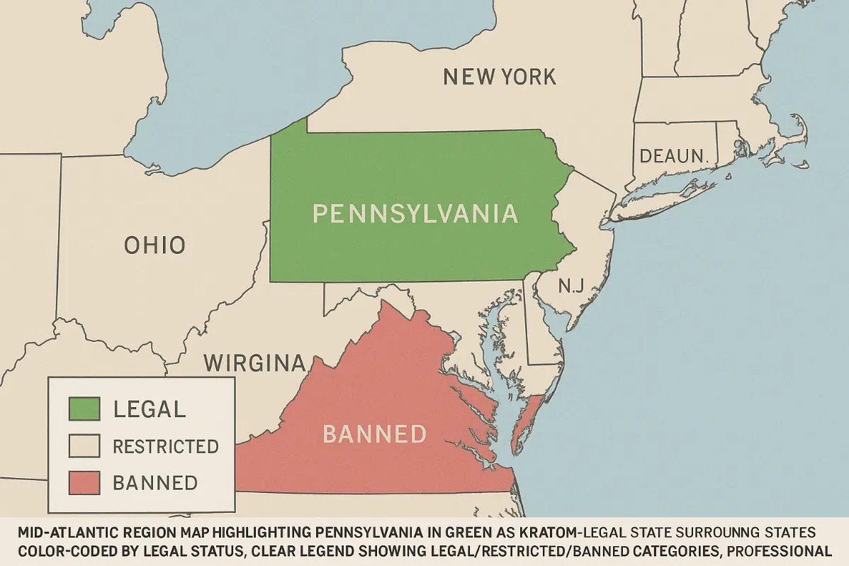 Is Kratom Legal in Pennsylvania?