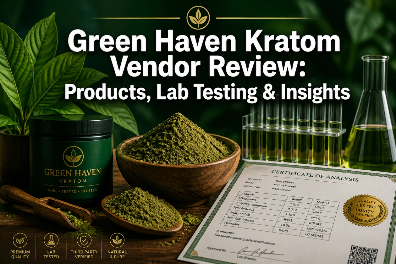 Green Haven Kratom Vendor Review Products, Lab Testing, and Insight