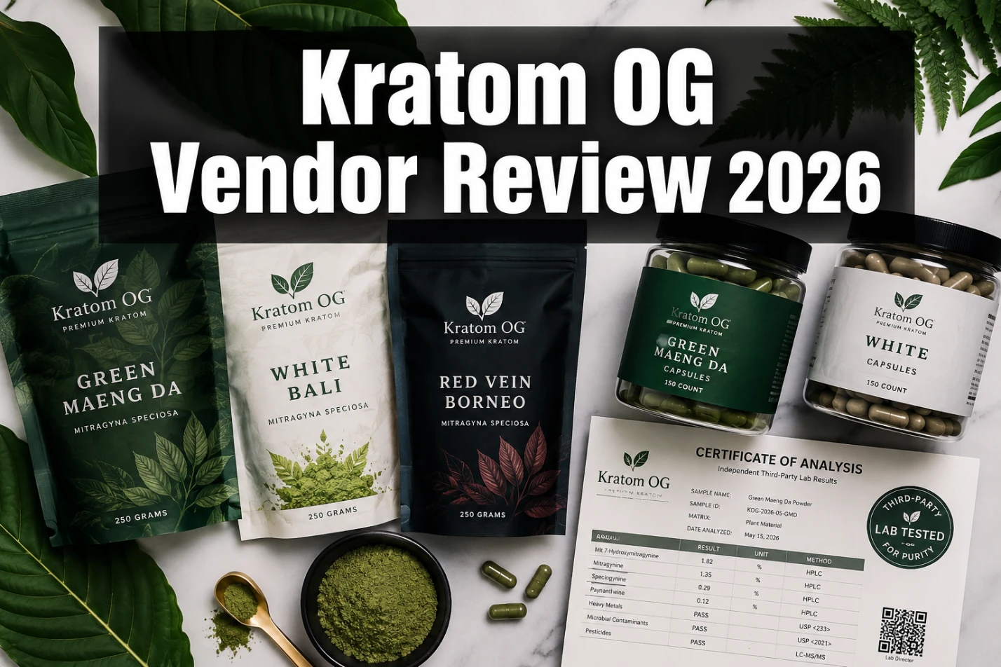 Kratom OG Kratom Vendor Review Product Quality, Variety, and Customer Experience