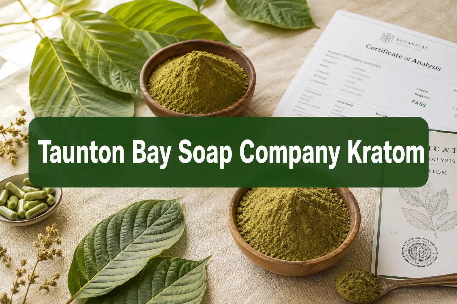 Taunton Bay Soap Company Kratom Vendor Quality, Products & Transparency