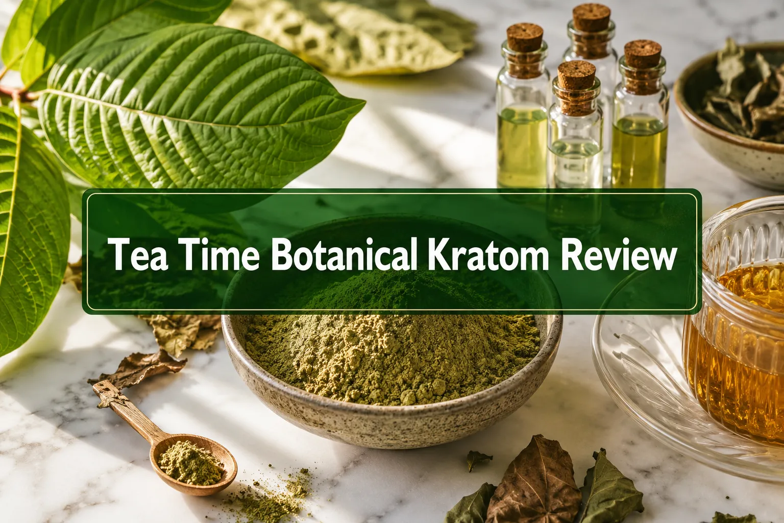 Tea Time Botanical Kratom Vendor Quality, Lab Testing & Experience