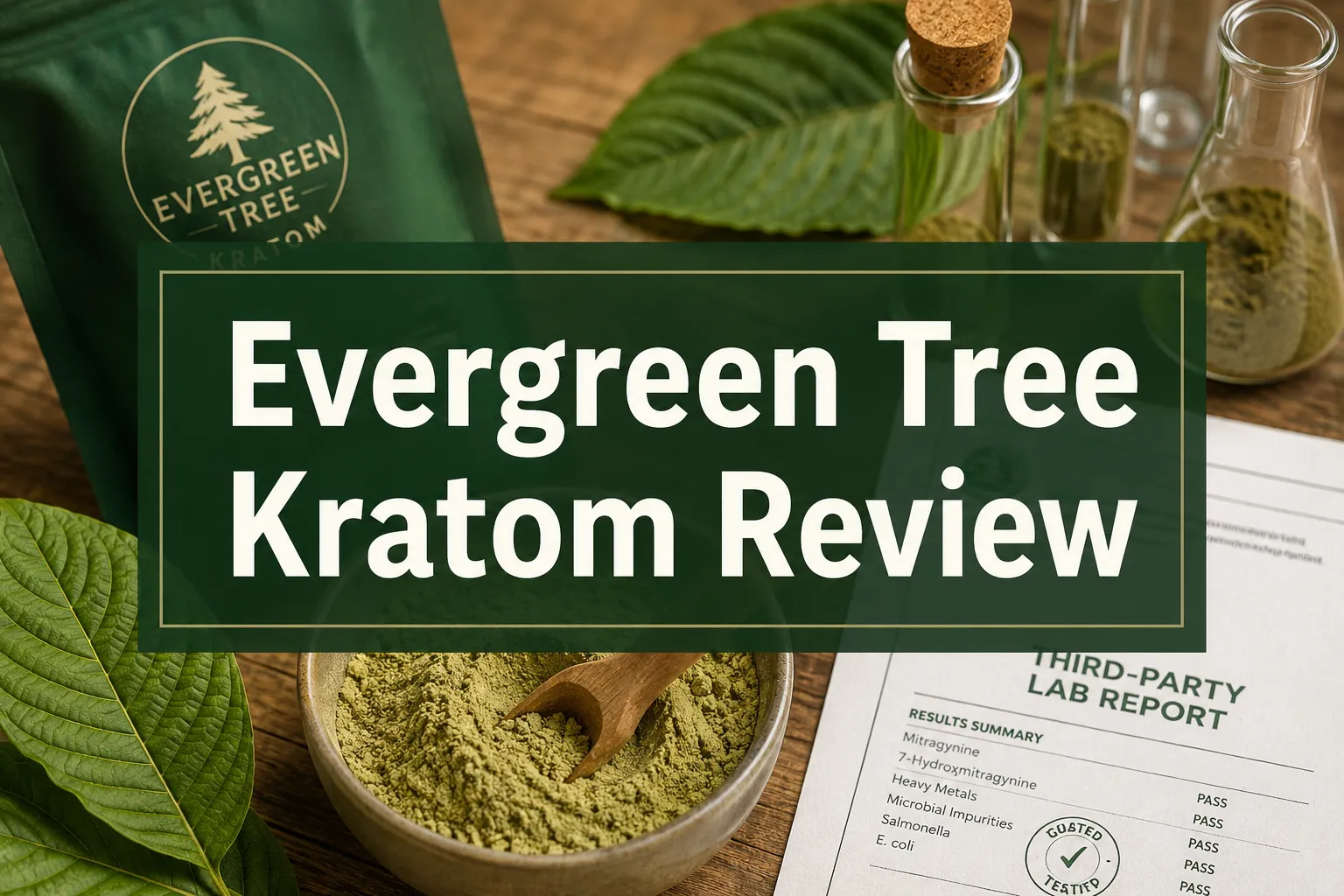 The Evergreen Tree Kratom Vendor Review Quality, Products & Lab Testing