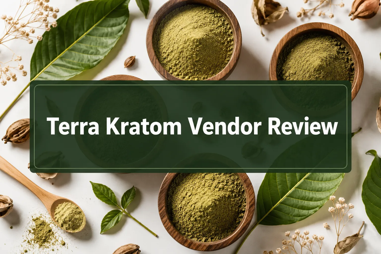 Terra Kratom Vendor Review Quality, Product Selection & Pricing
