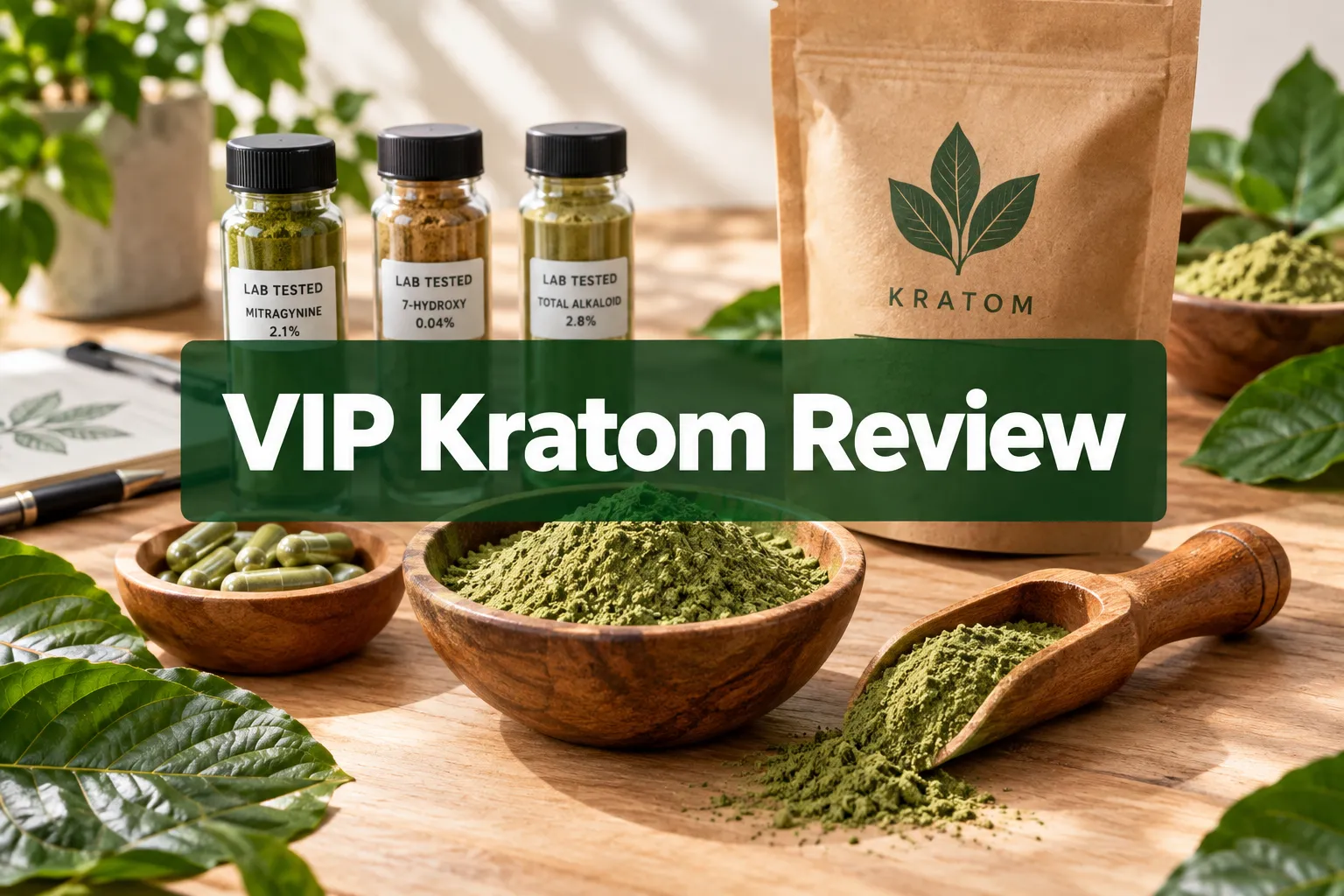 VIP Kratom Review Products, Potency, Lab Testing, Pricing & Customer